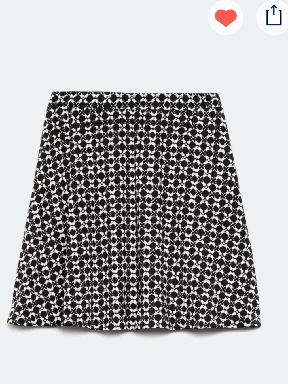 41 Hawthorn Abbie Reversible Black skirt